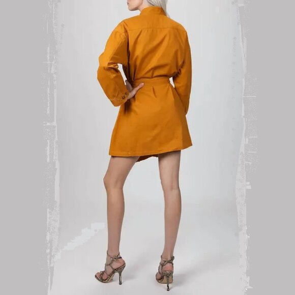 BOYISH The Joaquin Kimono Jacket Wrap Dress In Golden Child OSFM XXS-XL NWT - Picture 2 of 15